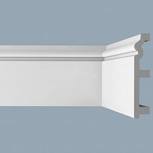 Плинтус напольный Bello Deco XPS П5 120х22х2000 в интерьере