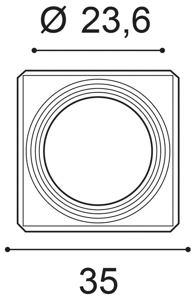 База колонны Orac Decor K1132 350х350х575