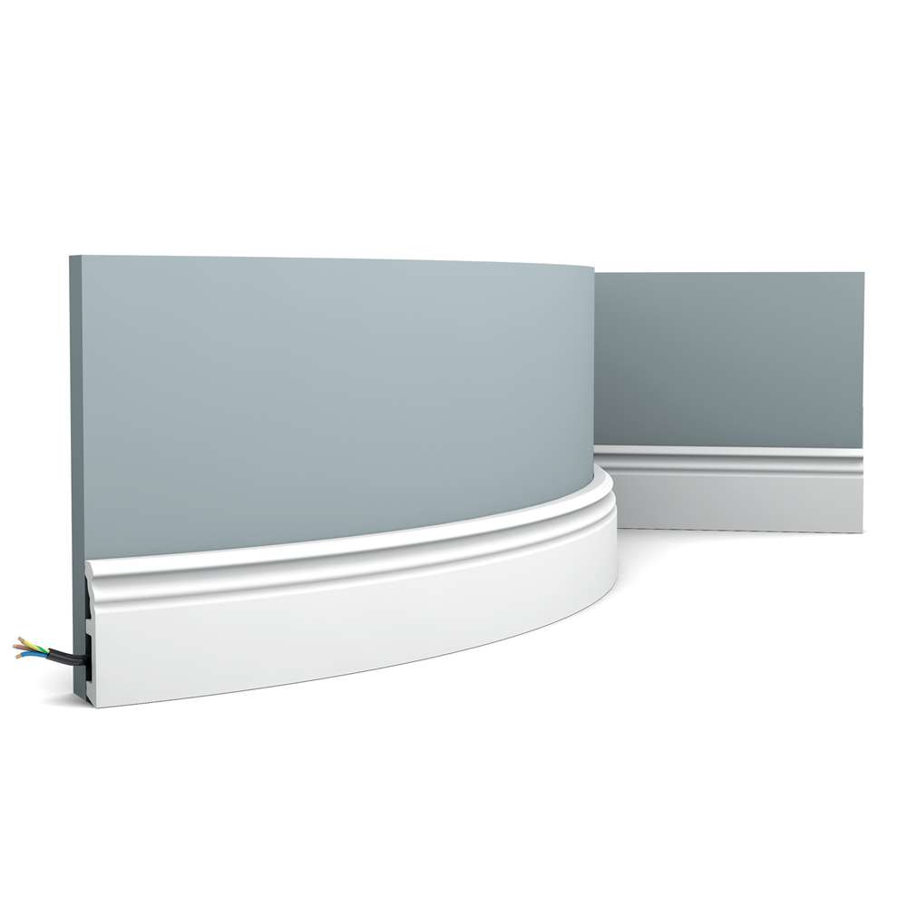 Плинтус Orac Decor SX195F гибкий 2000x19x80