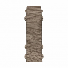 Дуб капучино Соединитель для плинтуса К55 "Идеал Комфорт"  в интерьере