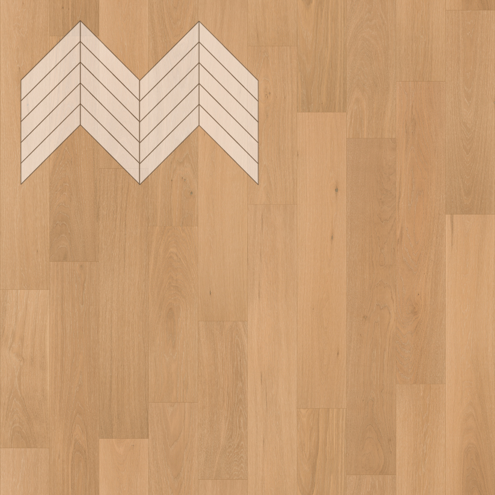 Паркет Елка Французская Lab Arte Chevron Дуб Селект Флора лак 600/510х90х14/3/45°