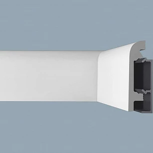 Плинтус напольный Bello Deco XPS П16 80х19х2000 в интерьере