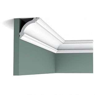 Плинтус из дюрополимера Orac Decor карниз CB511N 2000х67х67 в интерьере