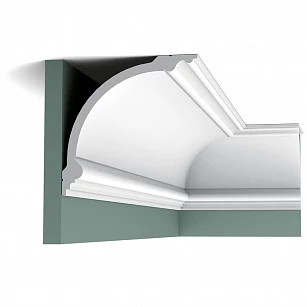 Плинтус из дюрополимера Orac Decor C338 2000х184х184 в интерьере