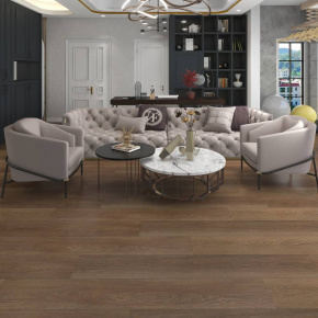 ПВХ Покрытие Calitex Elementals Collingwood Plank Click ES801 1220x182x4 (2,442 м2) в интерьере
