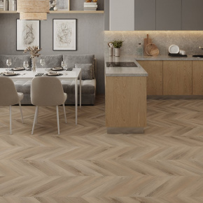 Ламинат ПВХ Alpine Floor Дуб Синистра Chevron LVT ECO 20-6*** в интерьере
