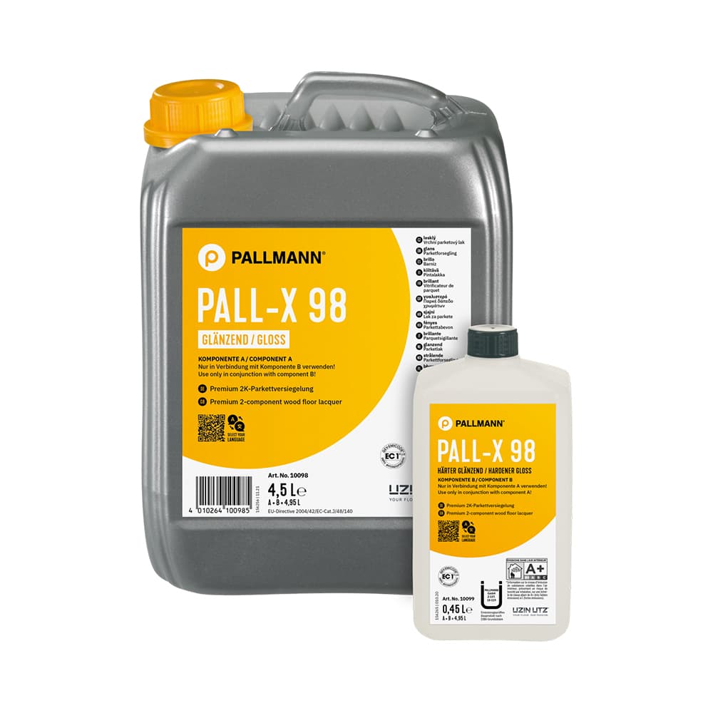 Pallmann PALL-X 98 GOLD 2-К водно-дисперсионный лак матовый 4,95л ТЕРМОРЕЖИМ